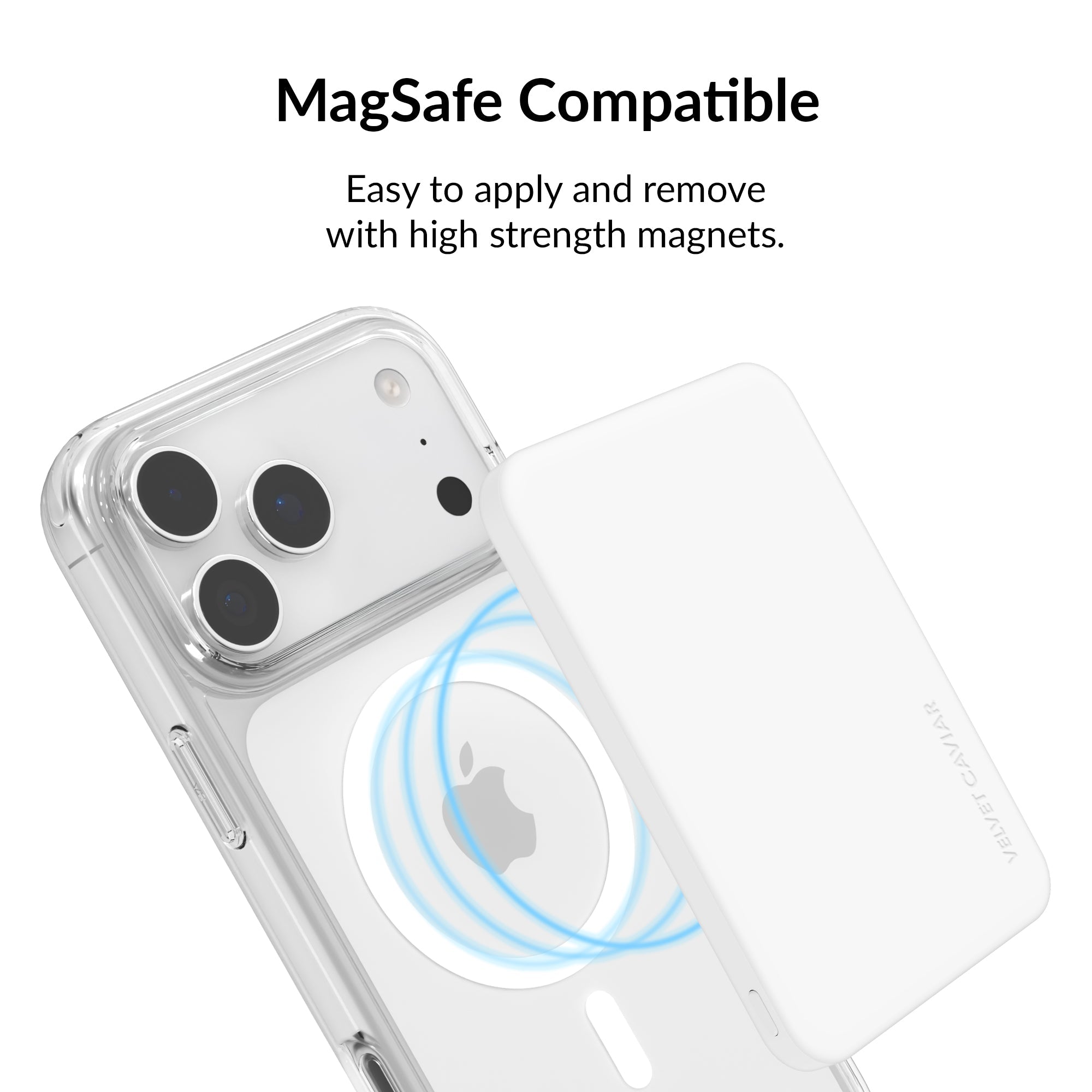 White Slim Portable MagSafe Charger Power Pack