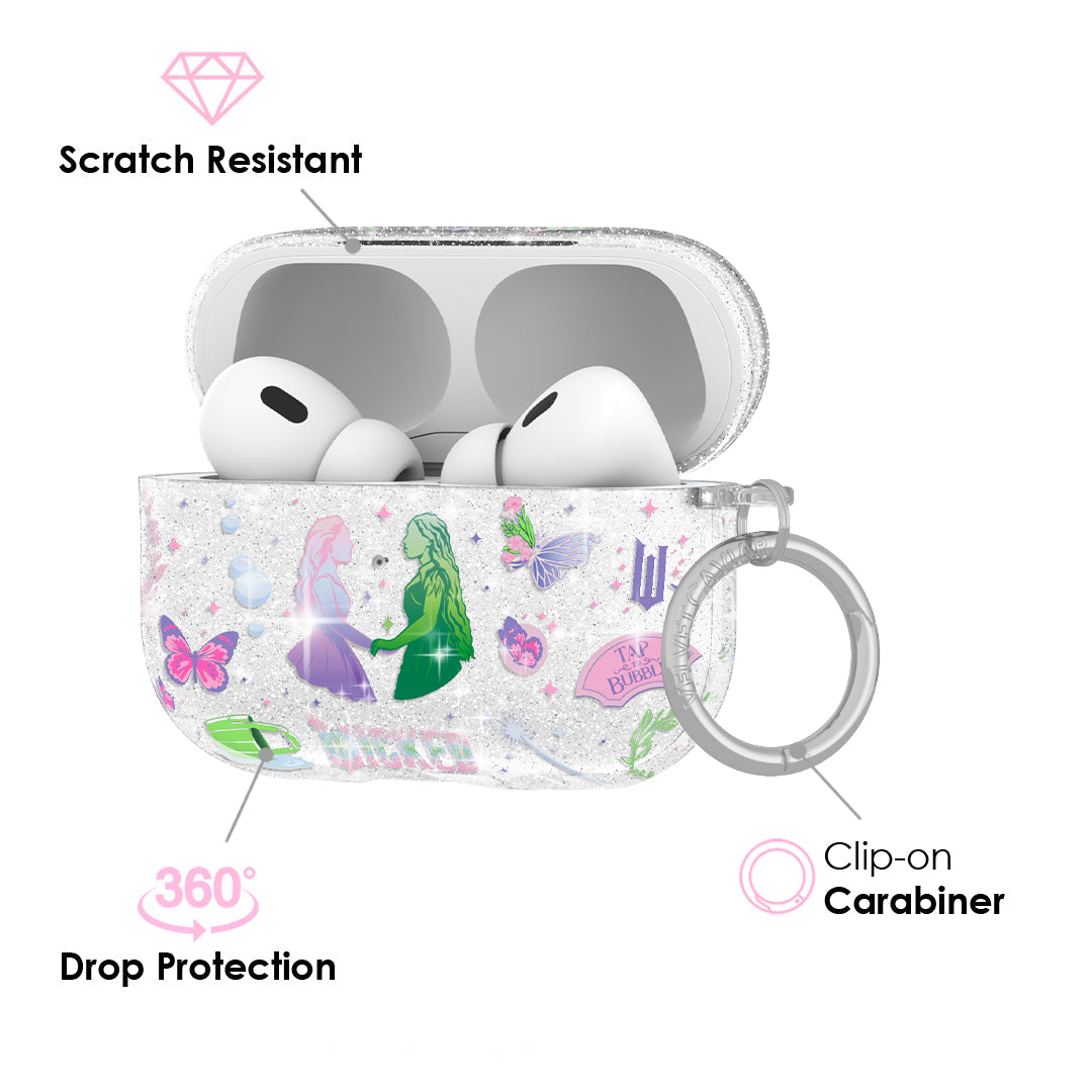 Wicked For Good Glitter AirPod Case