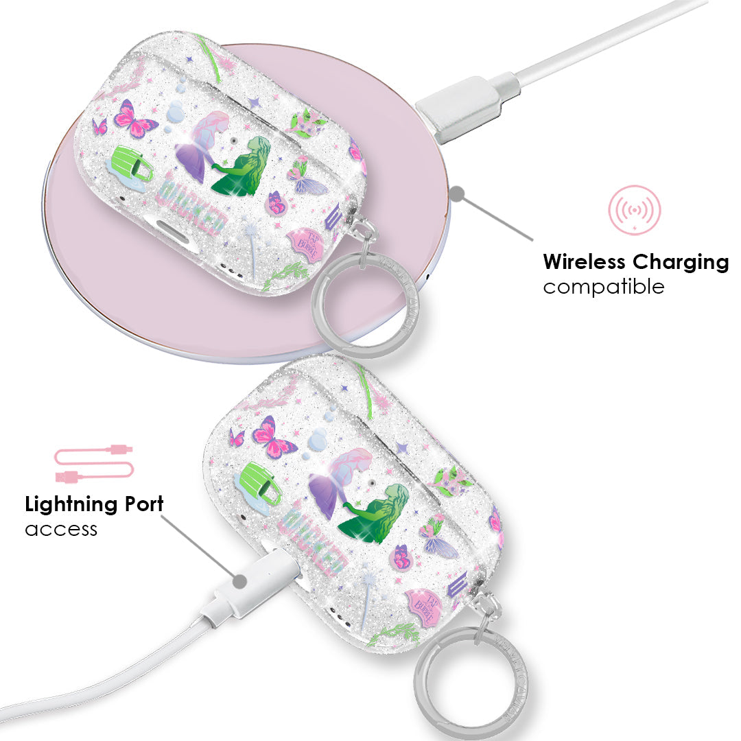 Wicked For Good Glitter AirPod Case