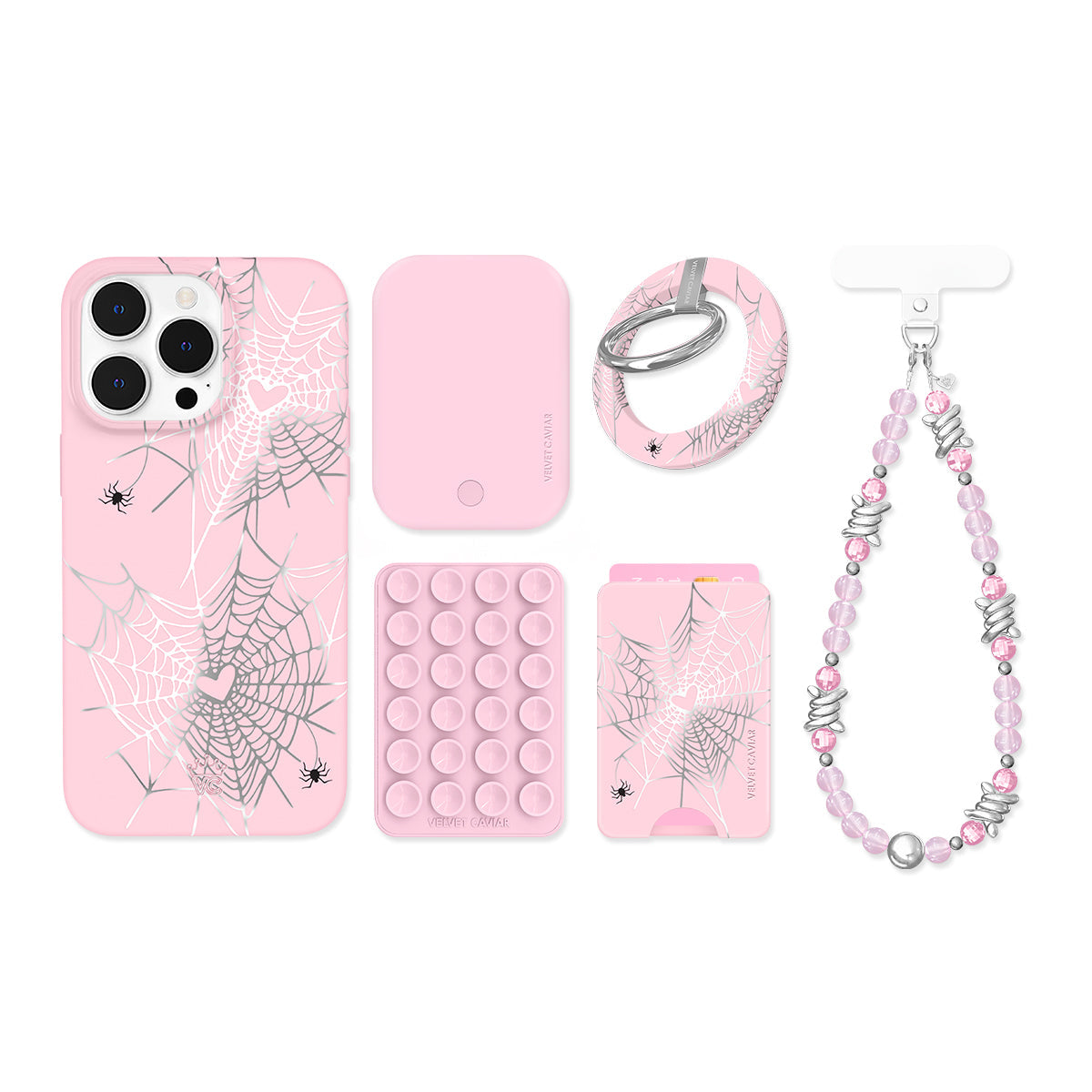 Widow's Web Chrome iPhone Bundle Set