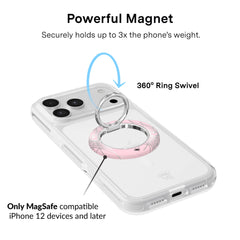 Widow's Web Chrome MagSafe Grip Ring