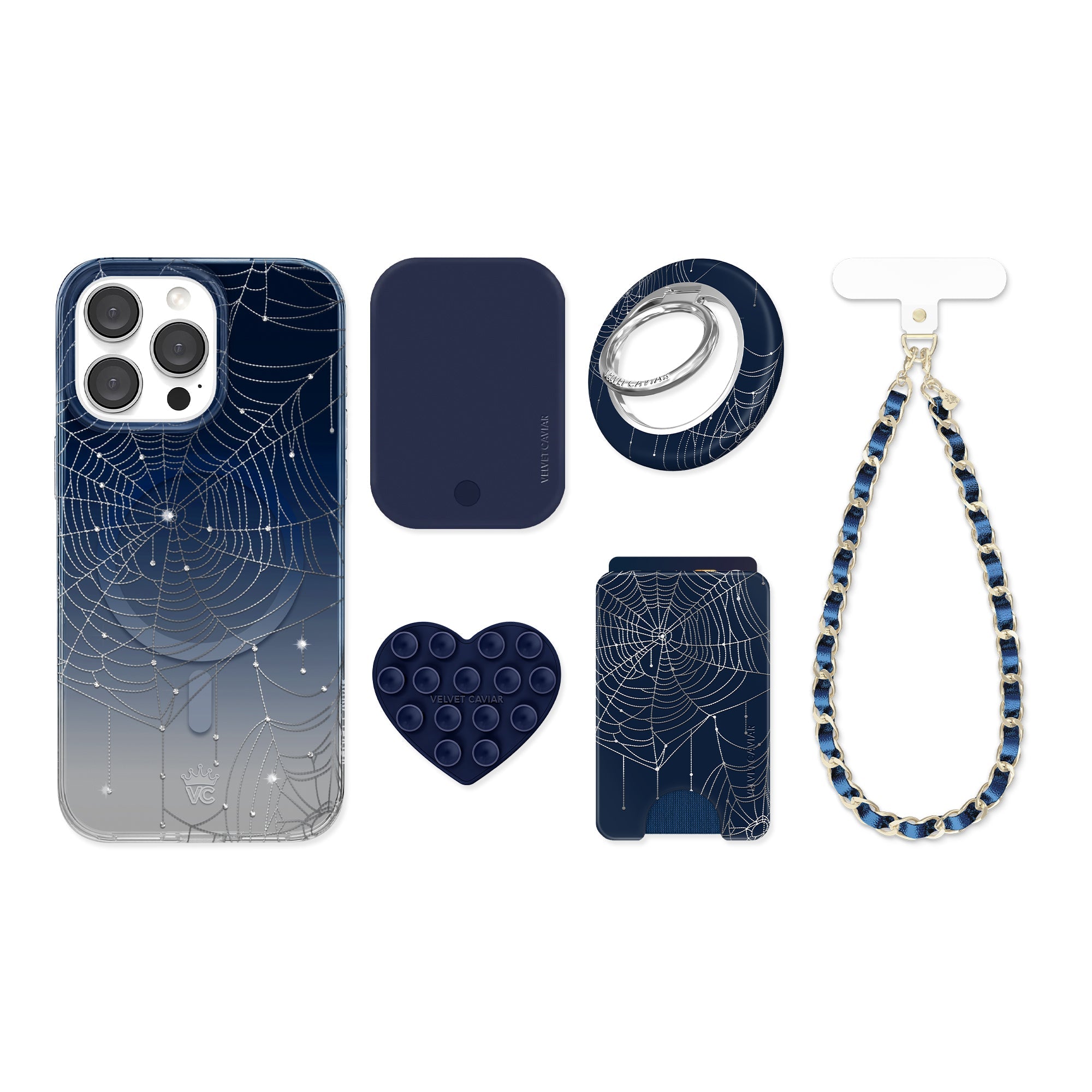 Widow's Web Crystal iPhone Bundle Set