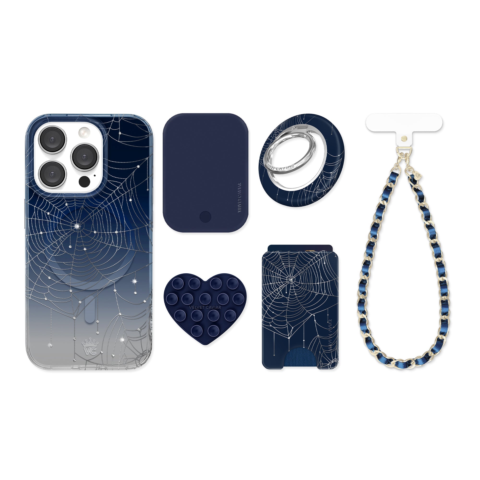 Widow's Web Crystal iPhone Bundle Set