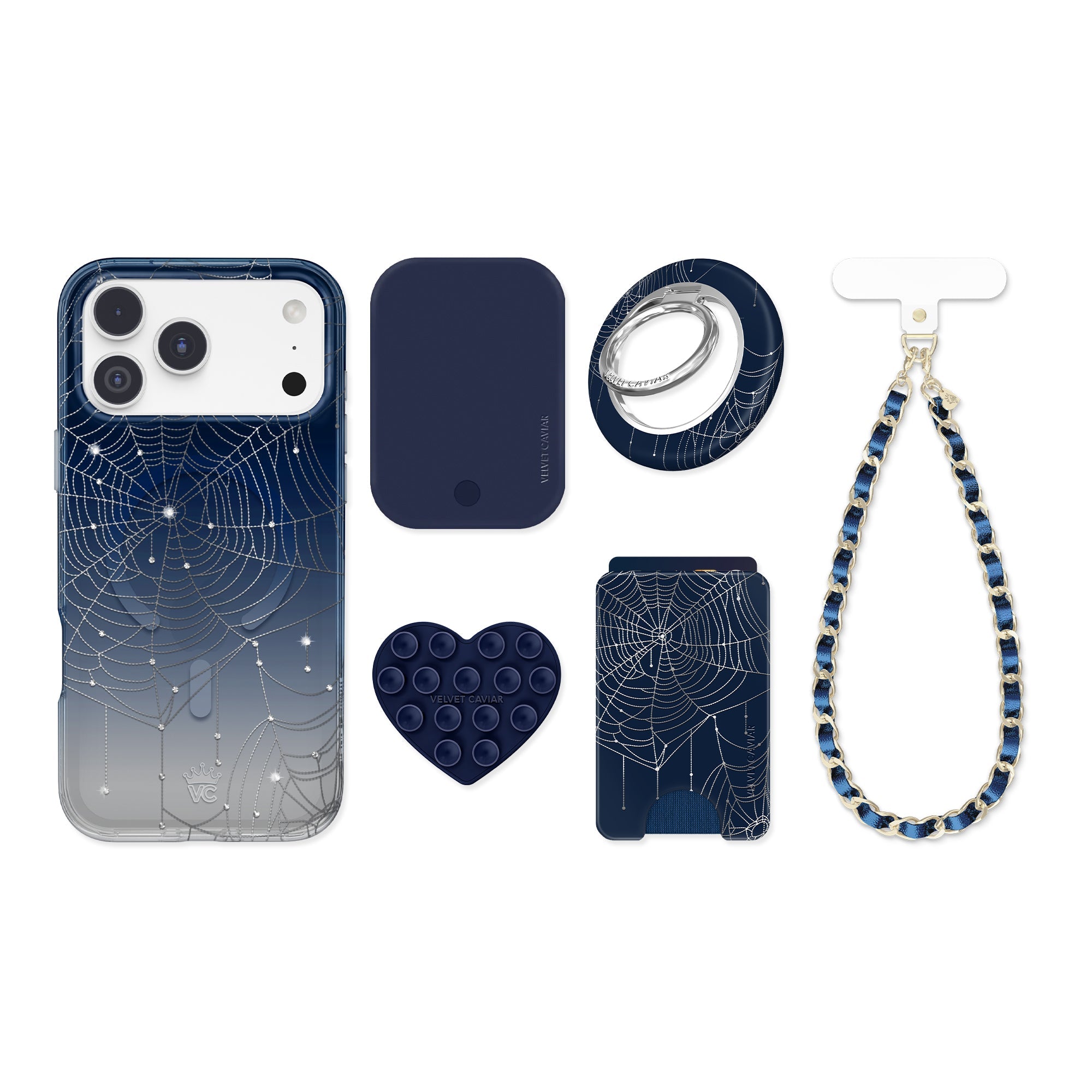 Widow's Web Crystal iPhone Bundle Set
