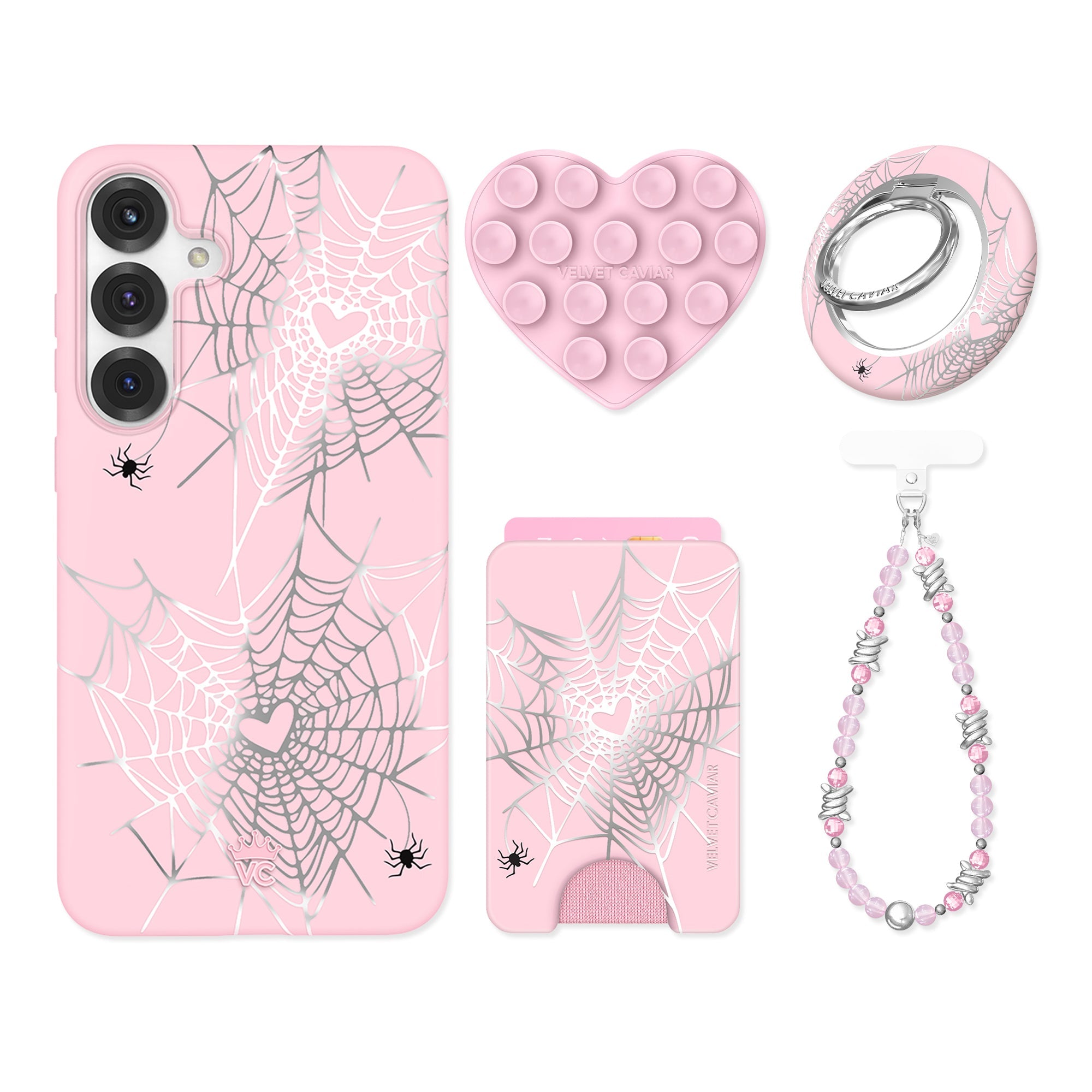 Widow's Web Chrome Samsung Bundle Set