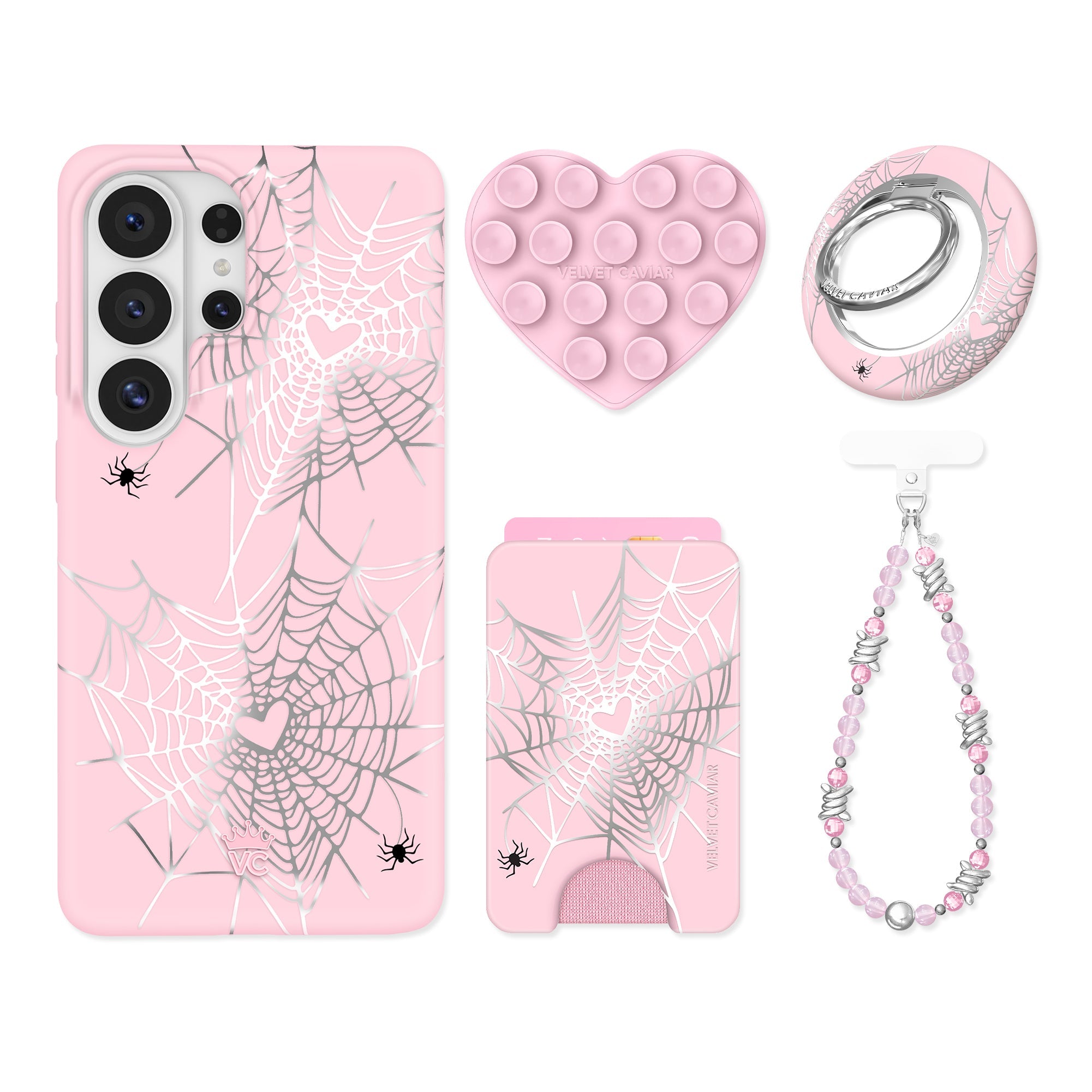 Widow's Web Chrome Samsung Bundle Set