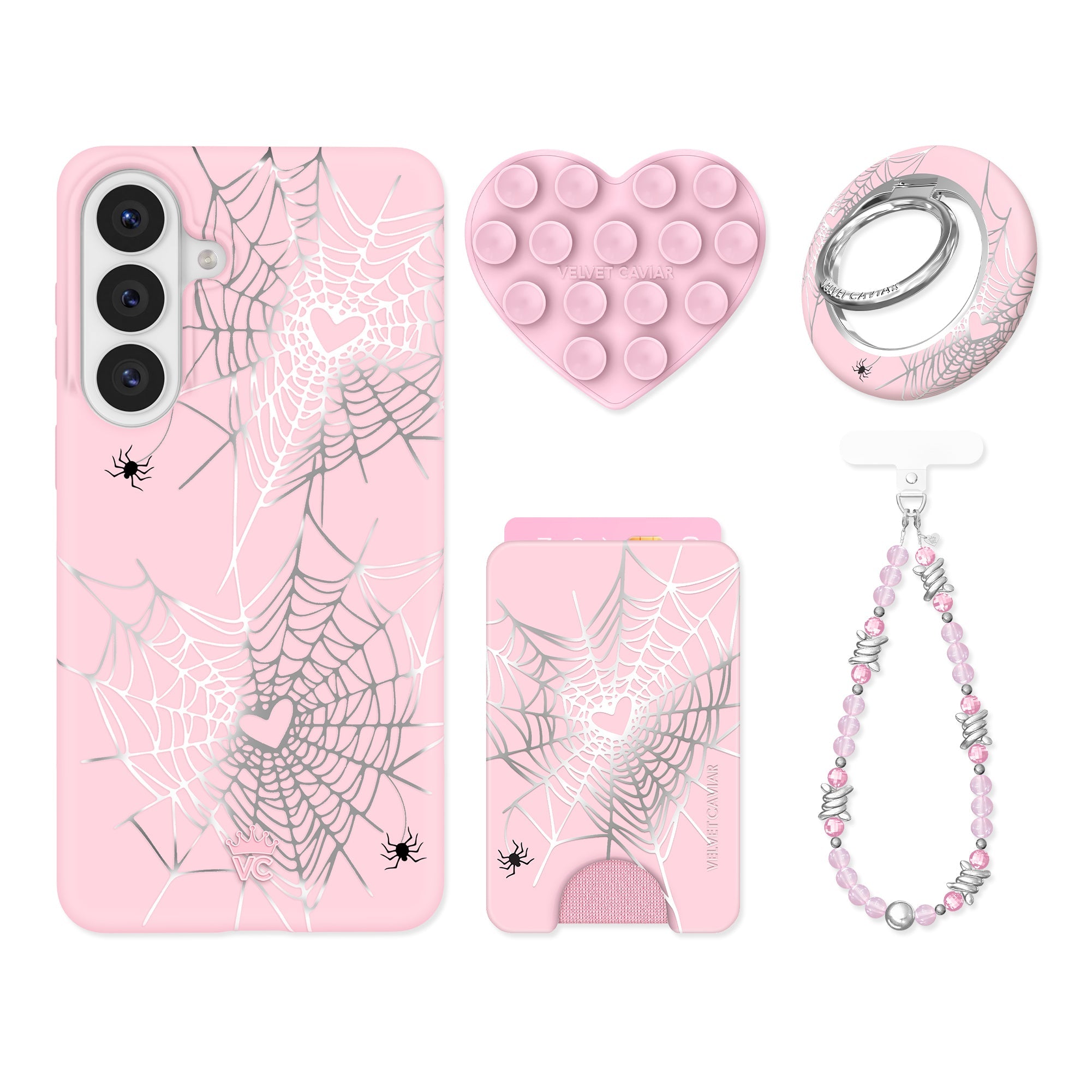 Widow's Web Chrome Samsung Bundle Set