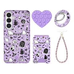 Witchy Lilac Glitter Samsung Bundle Set