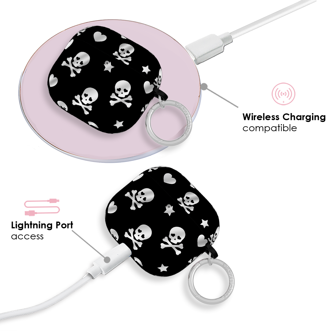 Chrome Skulls AirPod Case