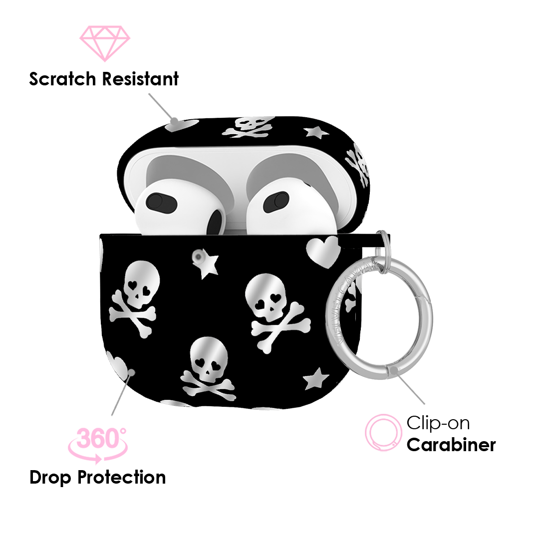 Chrome Skulls AirPod Case