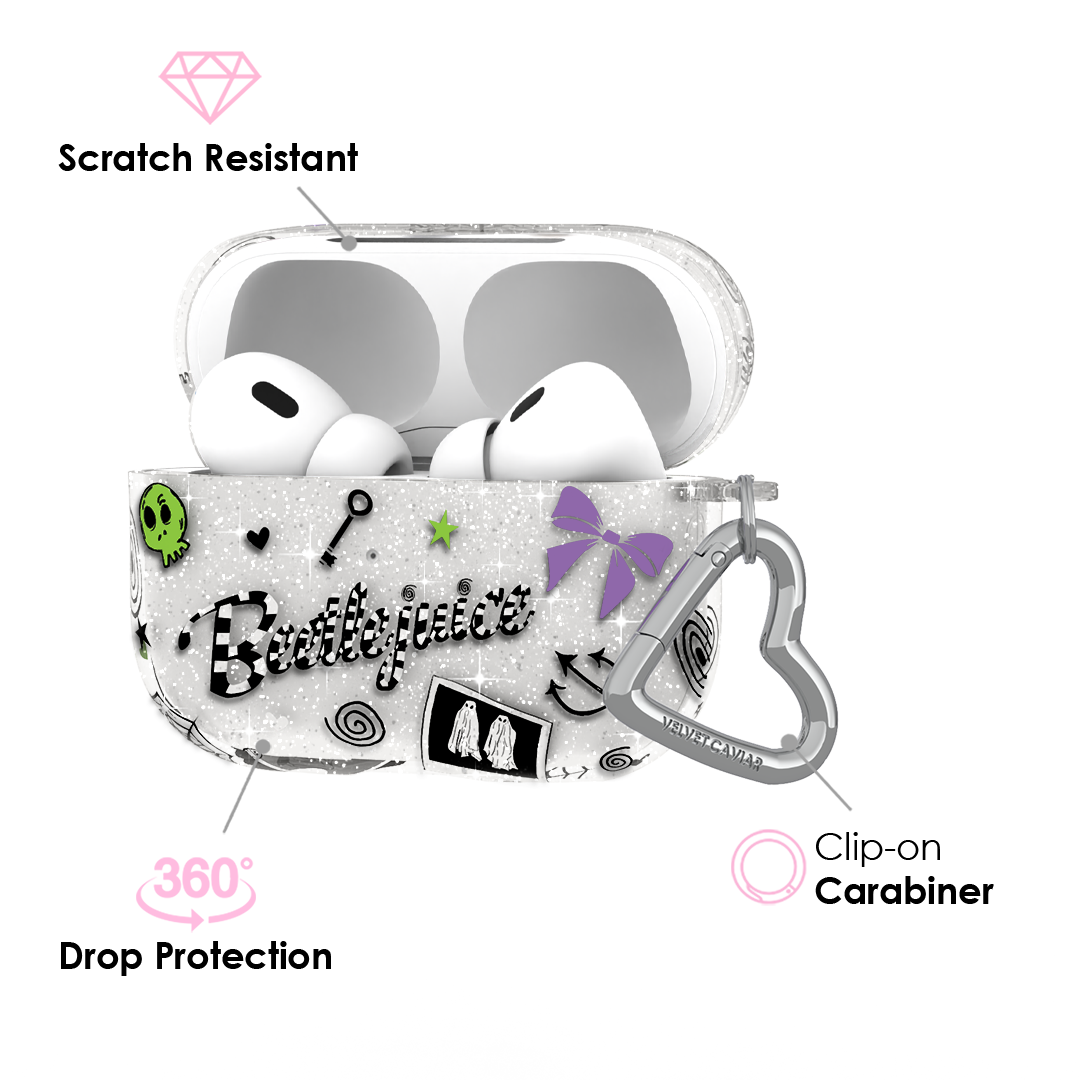 Beetlejuice Ghost with the Most AirPod Case