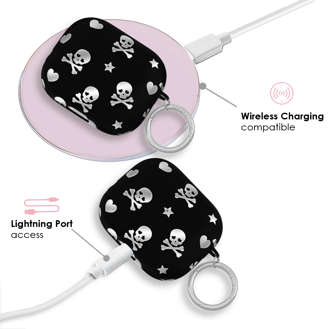 Chrome Skulls AirPod Case