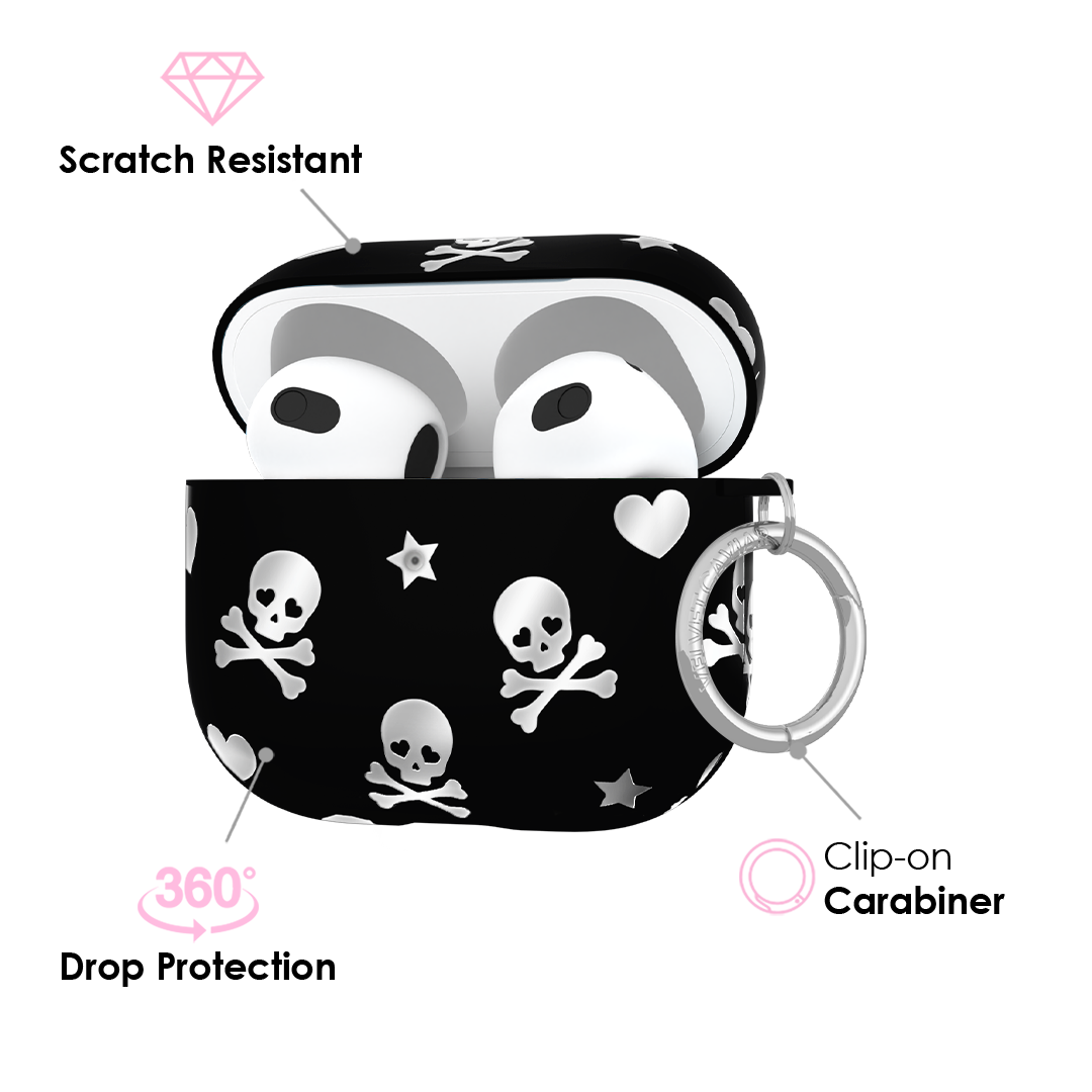 Chrome Skulls AirPod Case