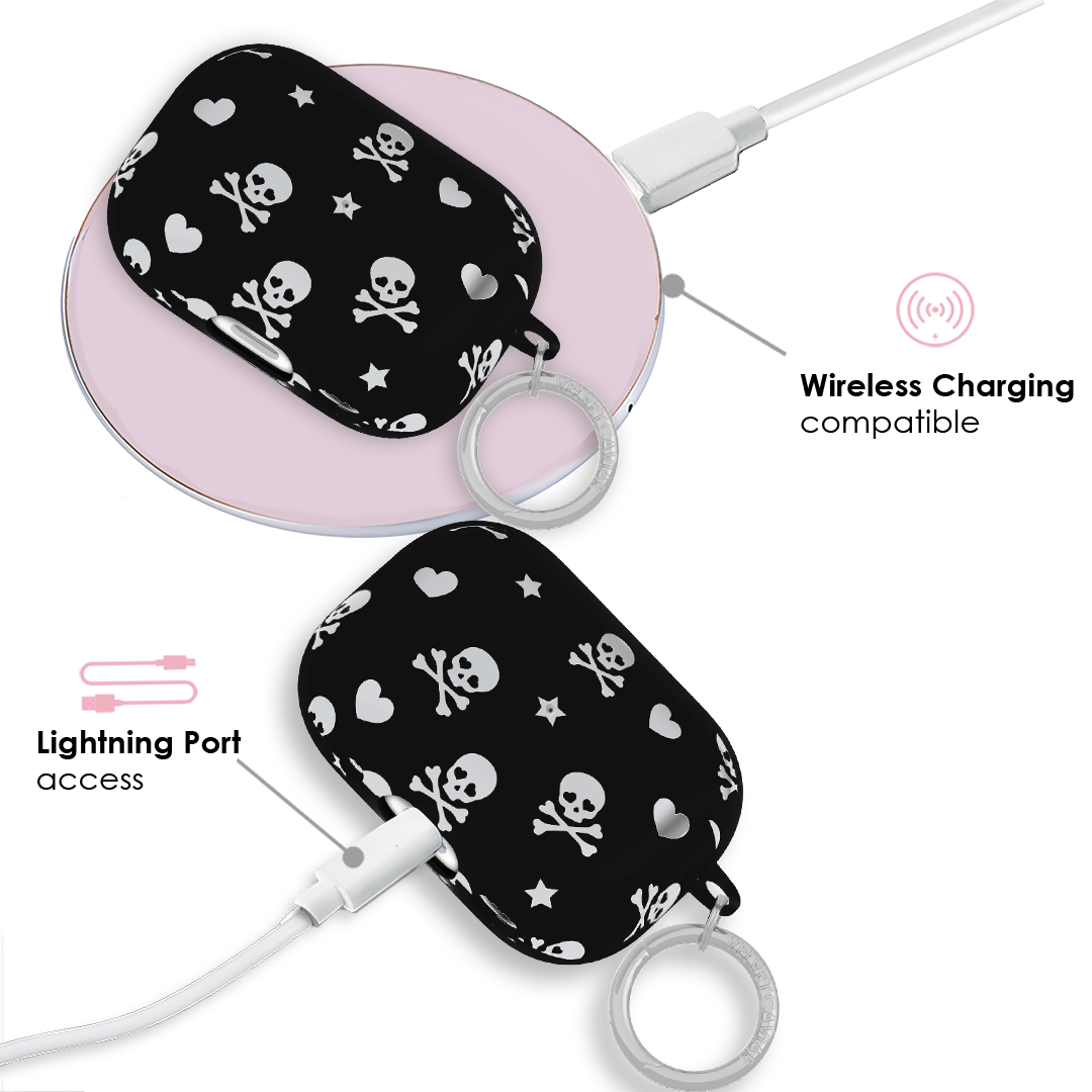 Chrome Skulls AirPod Case