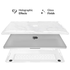 White Marble MacBook Case 2.0