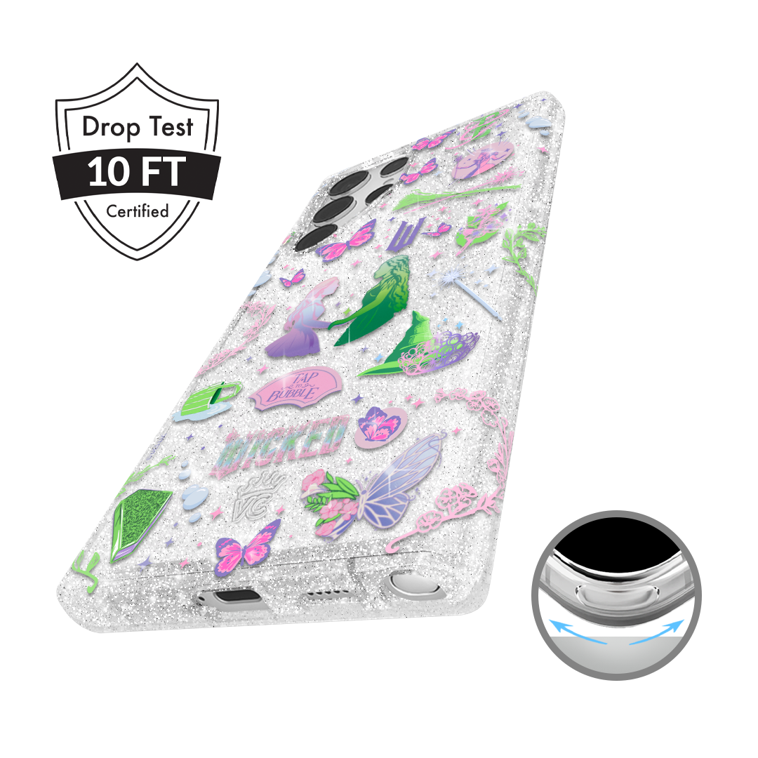 Wicked For Good Glitter Samsung Case
