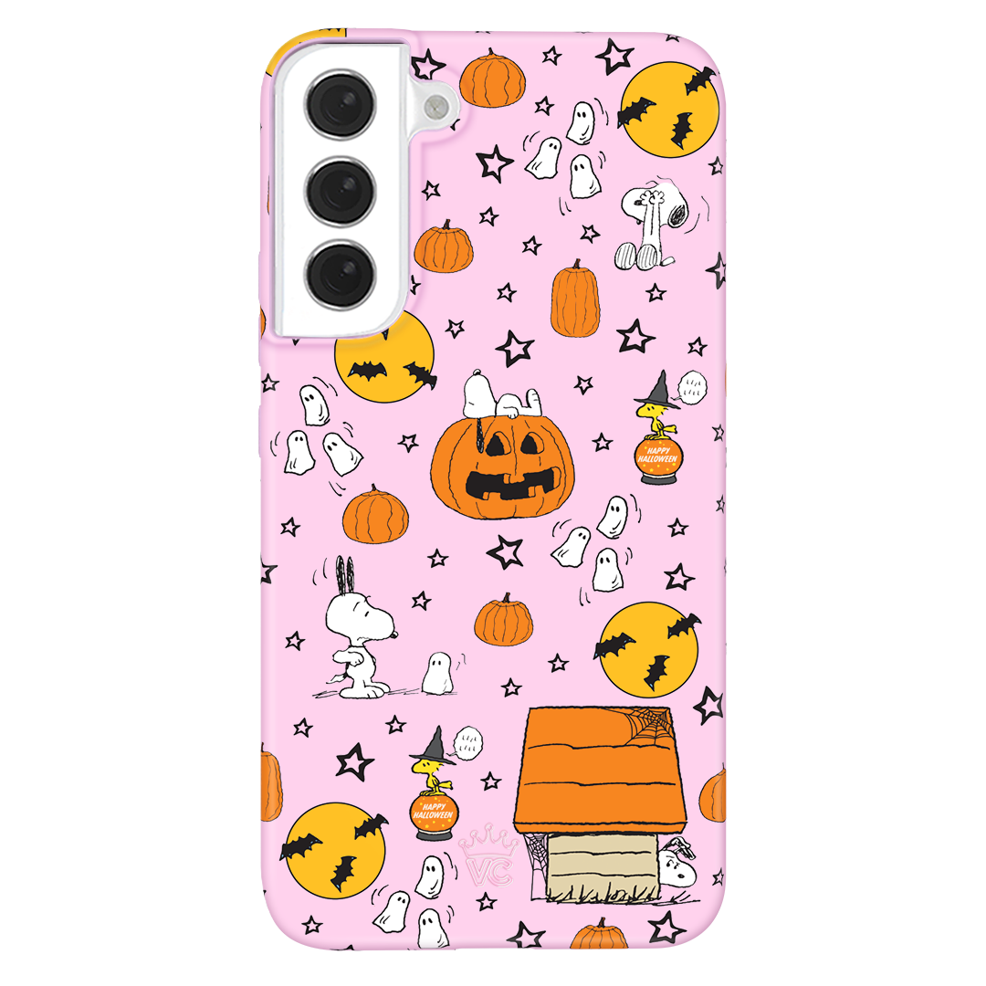 Snoopy Pink Pumpkins Samsung Case
