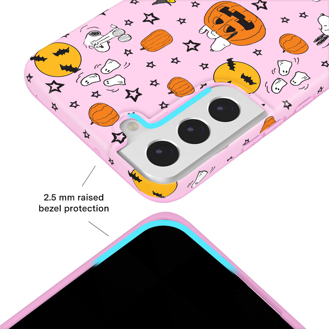 Snoopy Pink Pumpkins Samsung Case