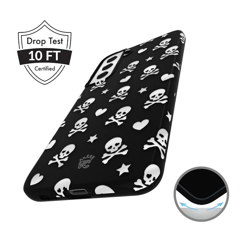 Chrome Skulls Samsung Case