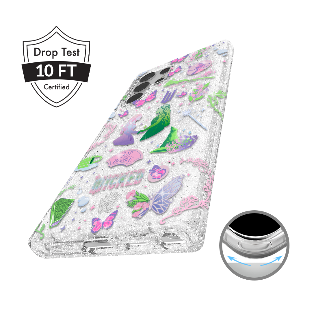 Wicked For Good Glitter Samsung Case