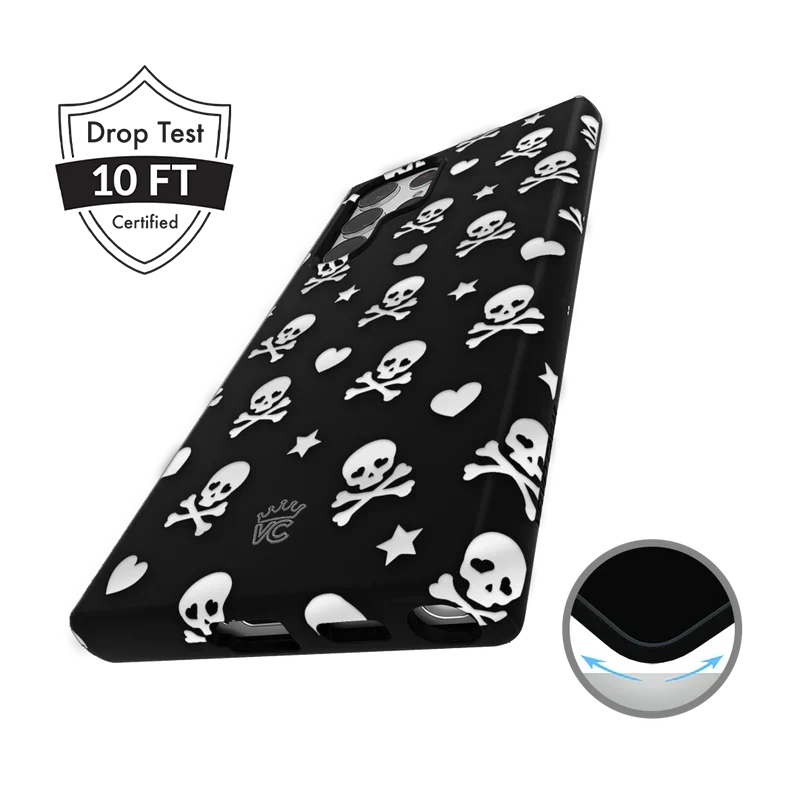 Chrome Skulls Samsung Case