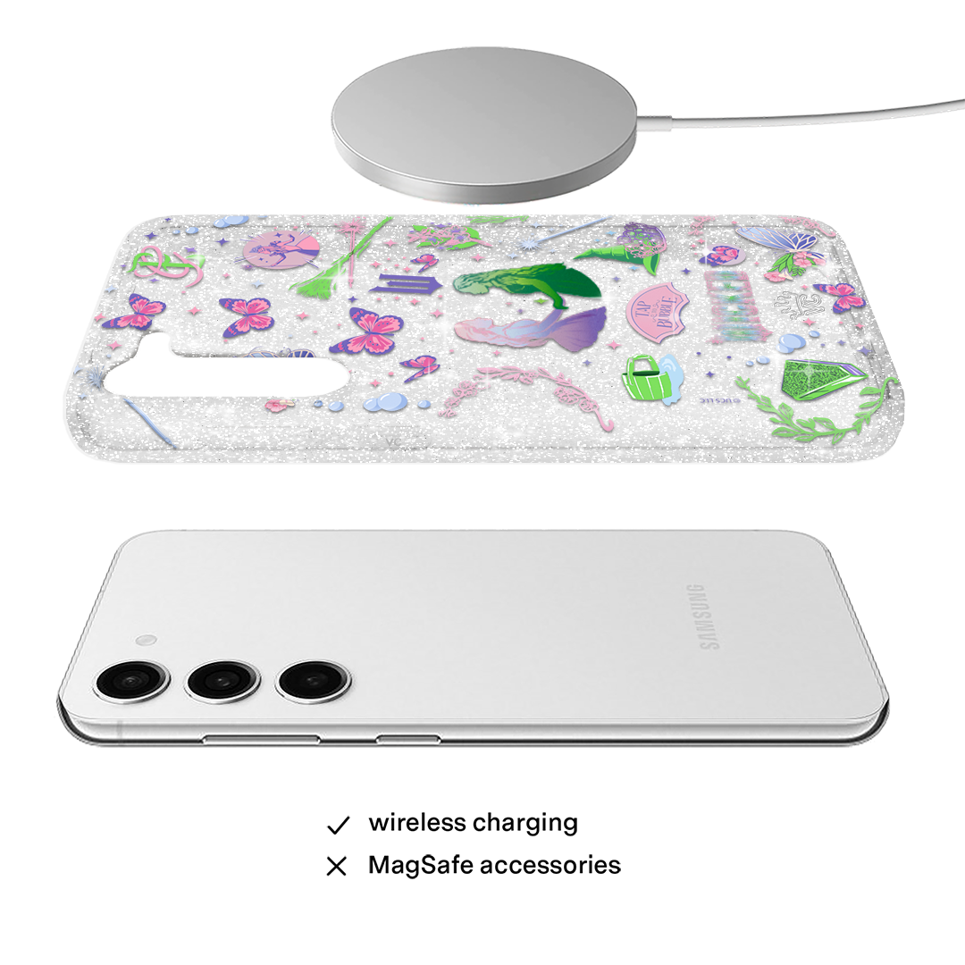Wicked For Good Glitter Samsung Case
