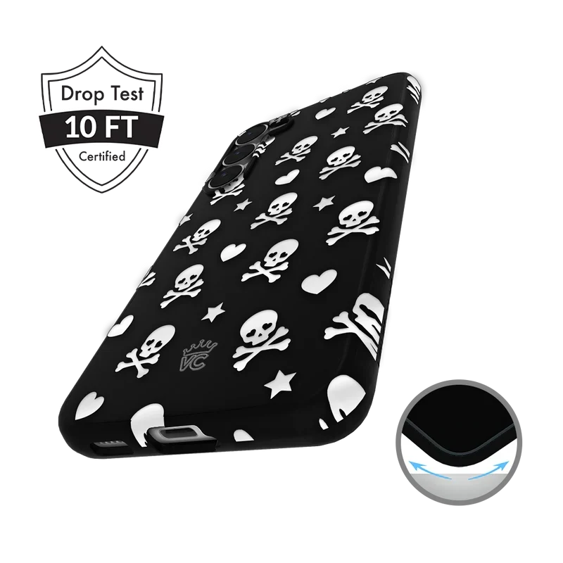Chrome Skulls Samsung Case