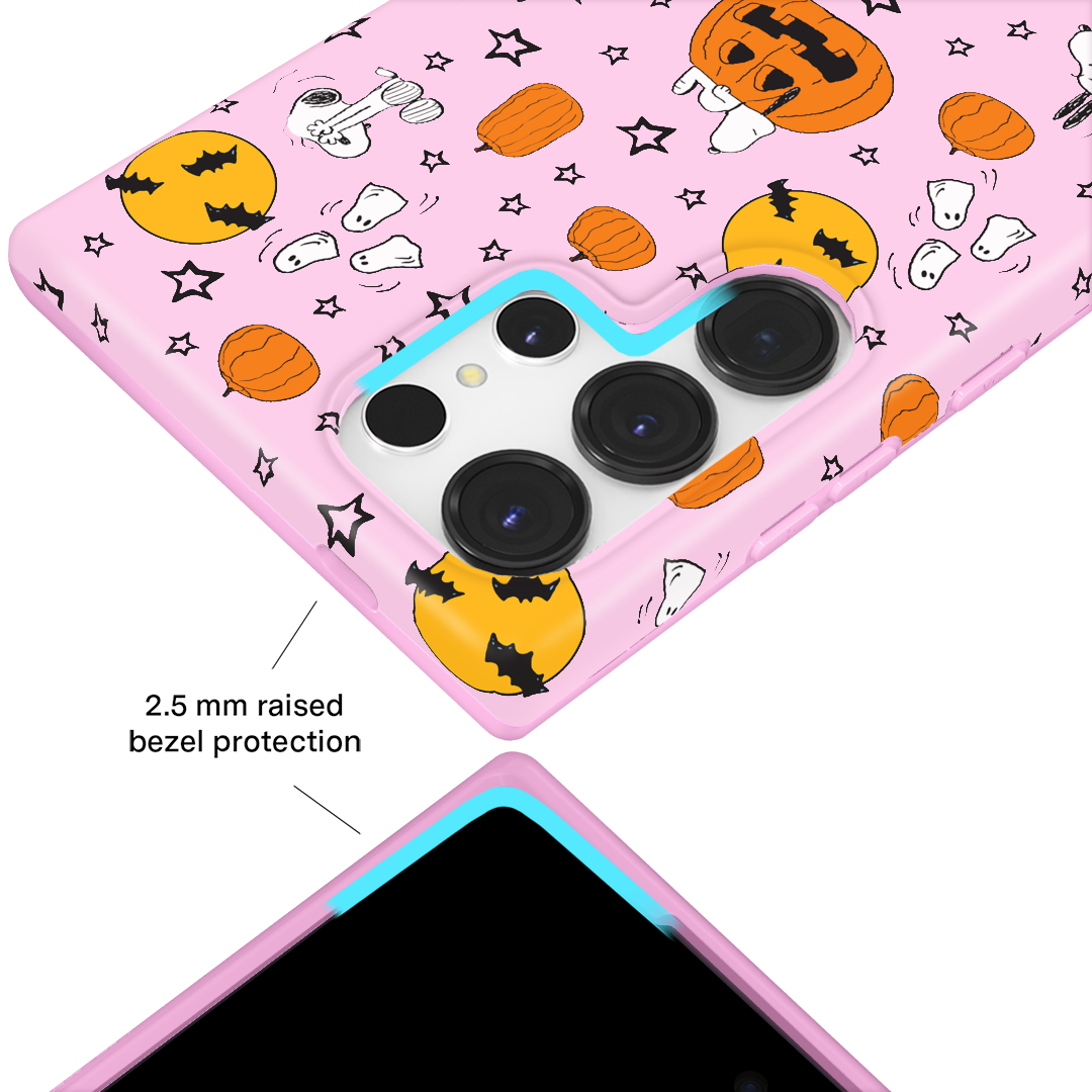 Snoopy Pink Pumpkins Samsung Case