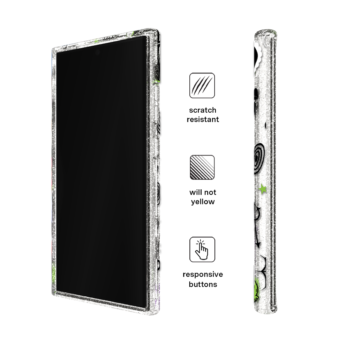 Beetlejuice Ghost with the Most Samsung Case