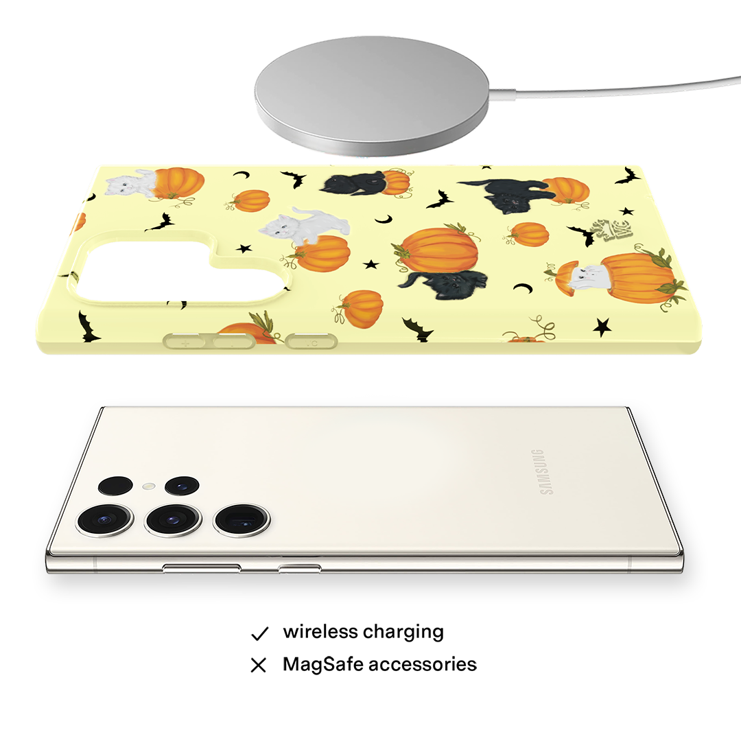 Purrfect Pumpkins Samsung Case