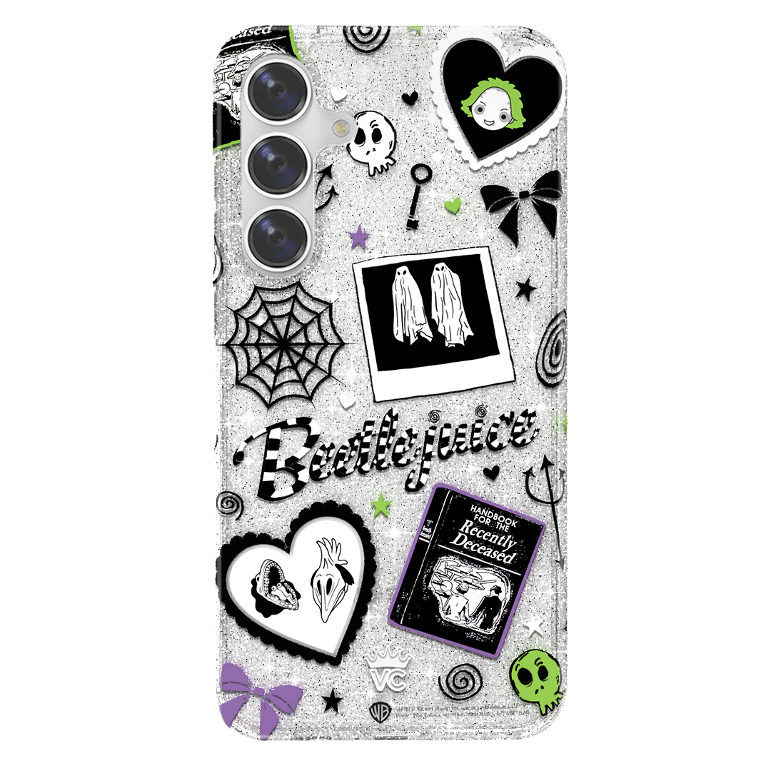 Beetlejuice Ghost with the Most Samsung Case