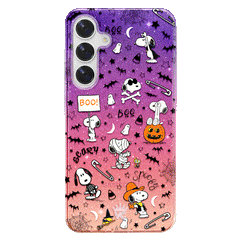 Snoopy Spooky Glitter Samsung Case