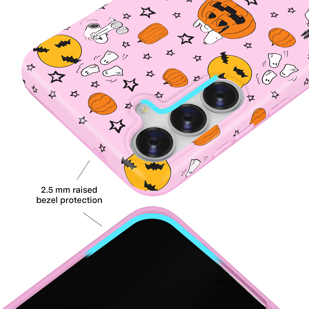 Snoopy Pink Pumpkins Samsung Case