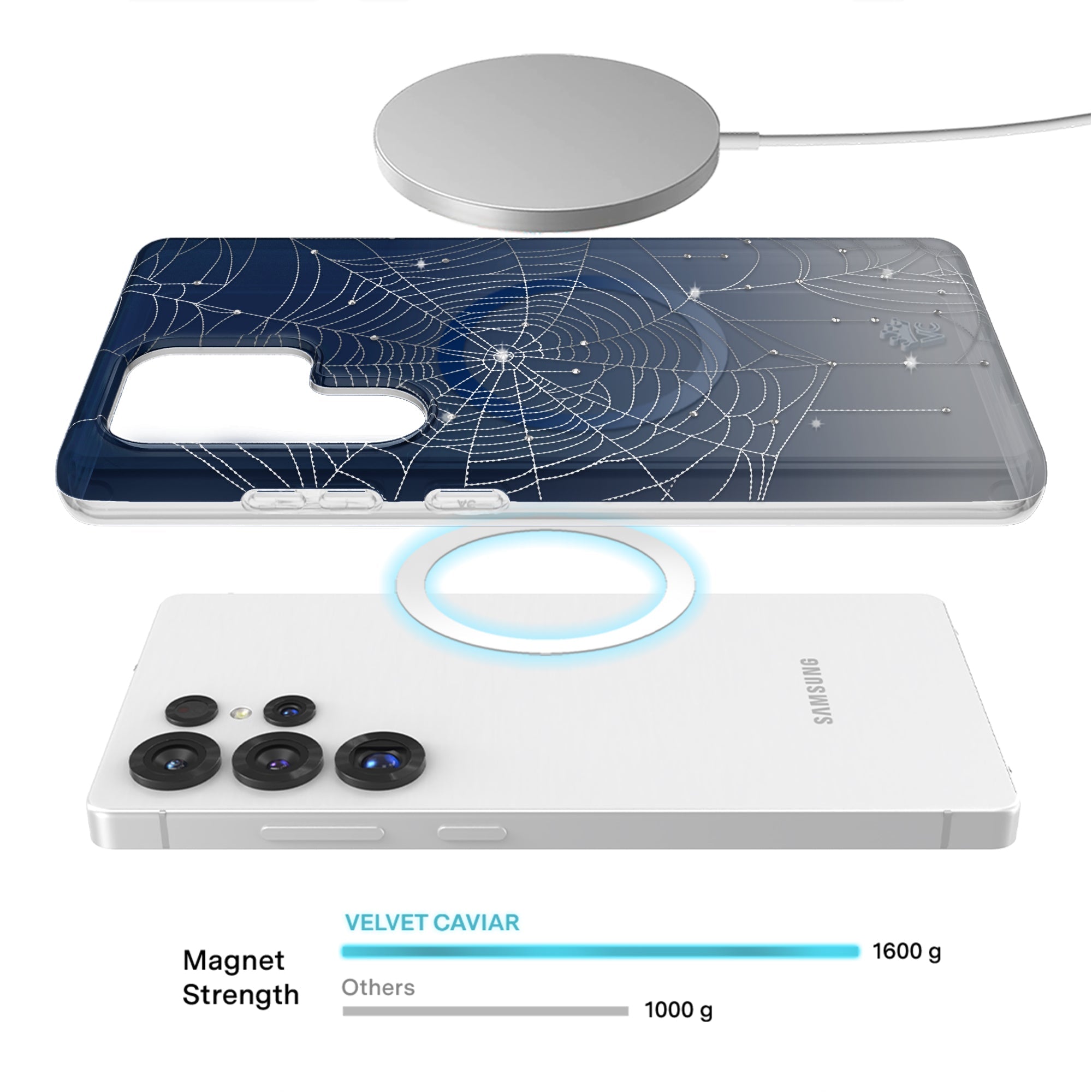 Widow's Web Crystal Samsung Case