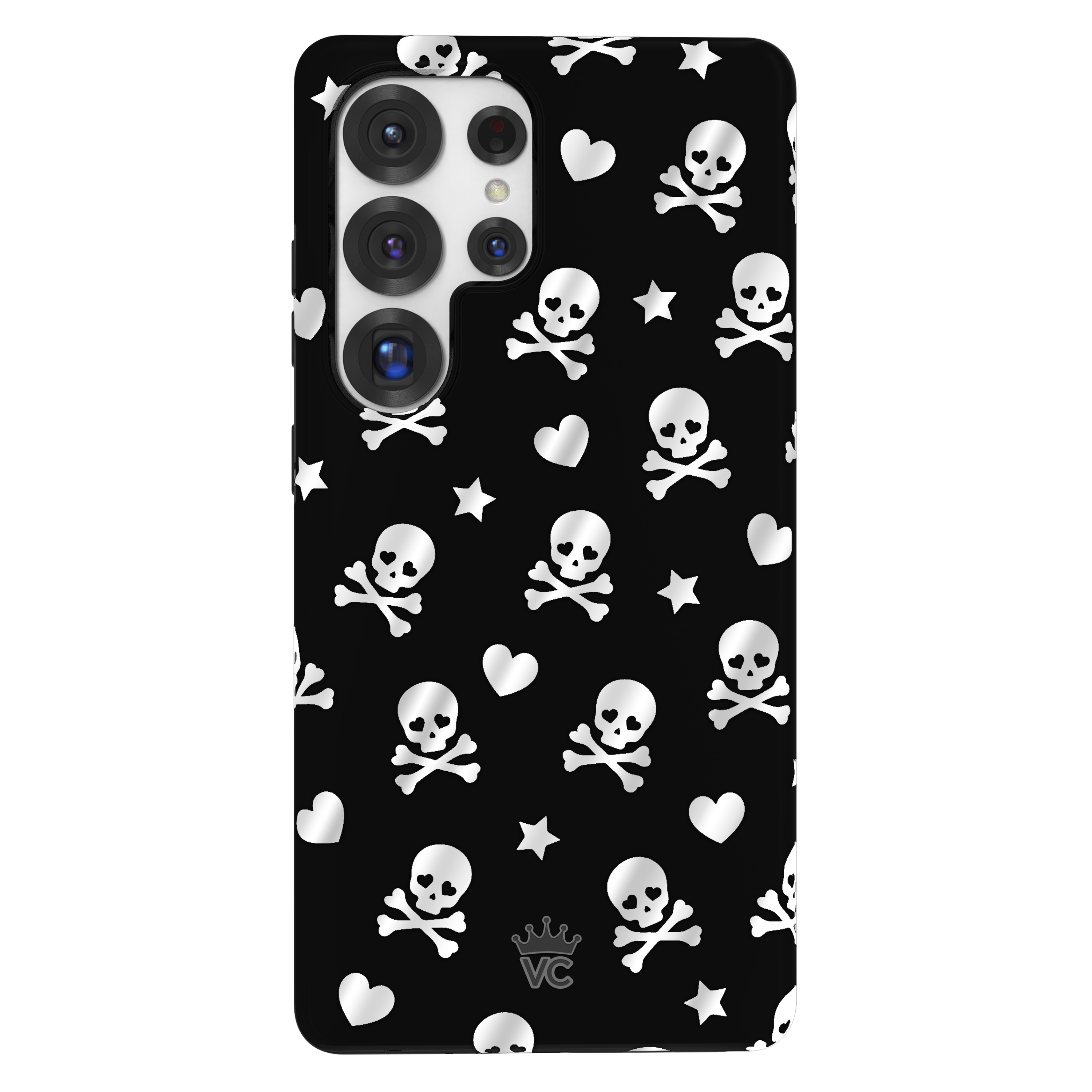 Chrome Skulls Samsung Case