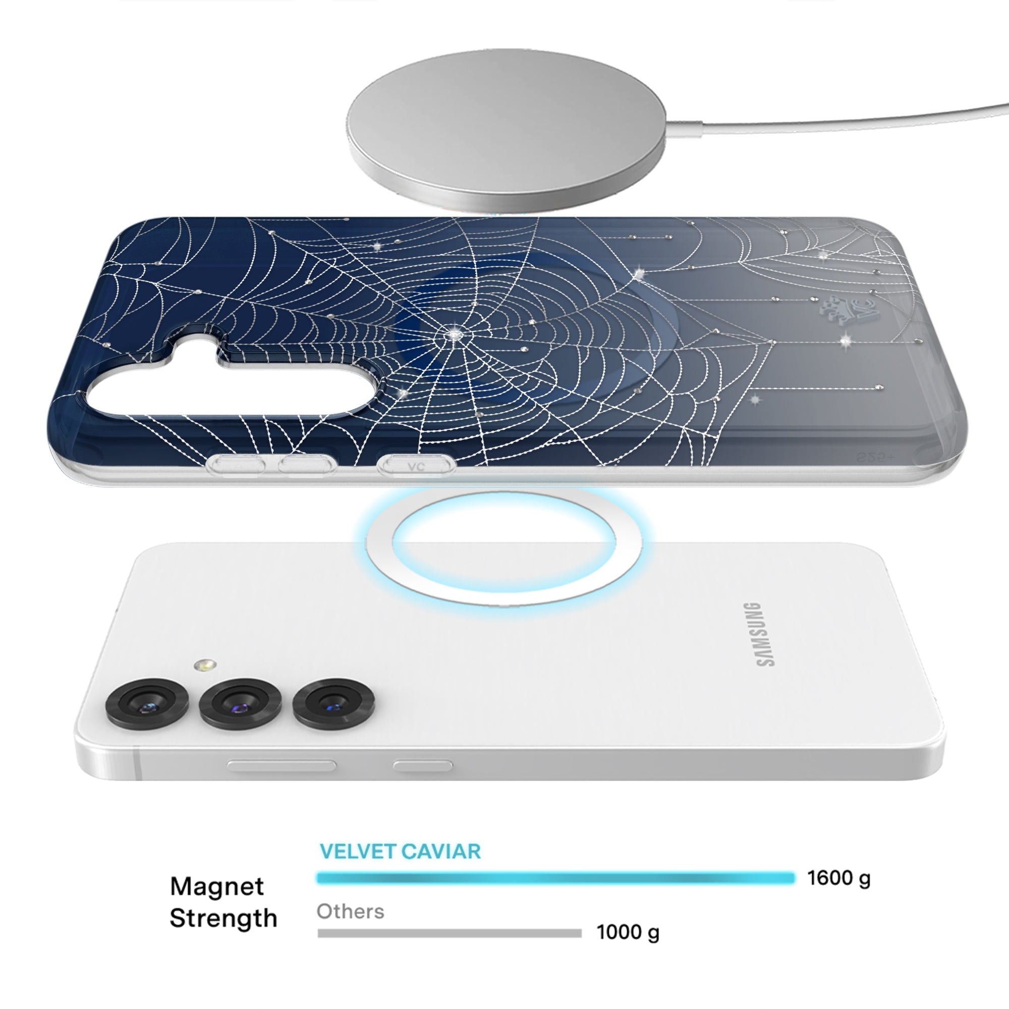 Widow's Web Crystal Samsung Case