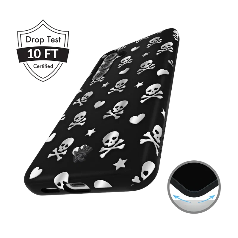 Chrome Skulls Samsung Case