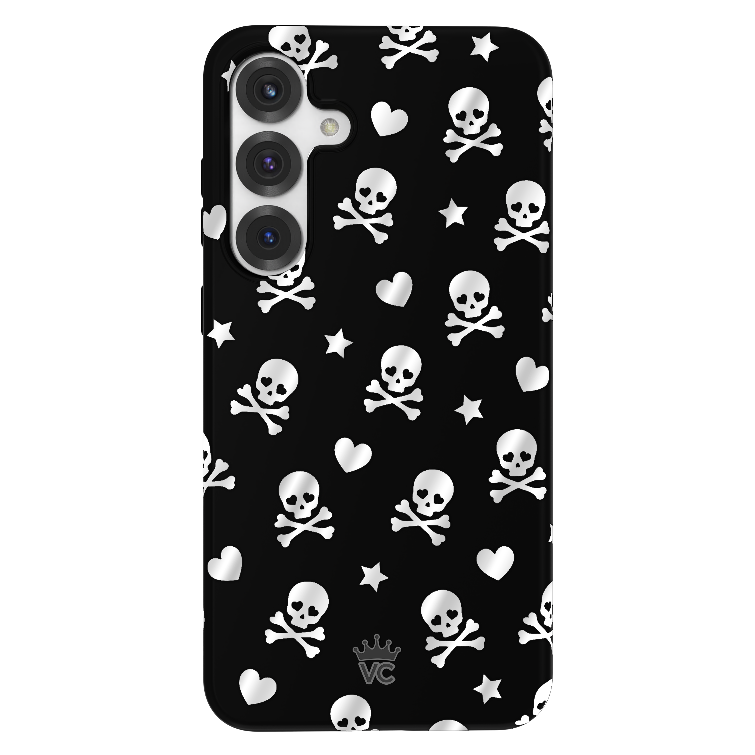 Chrome Skulls Samsung Case