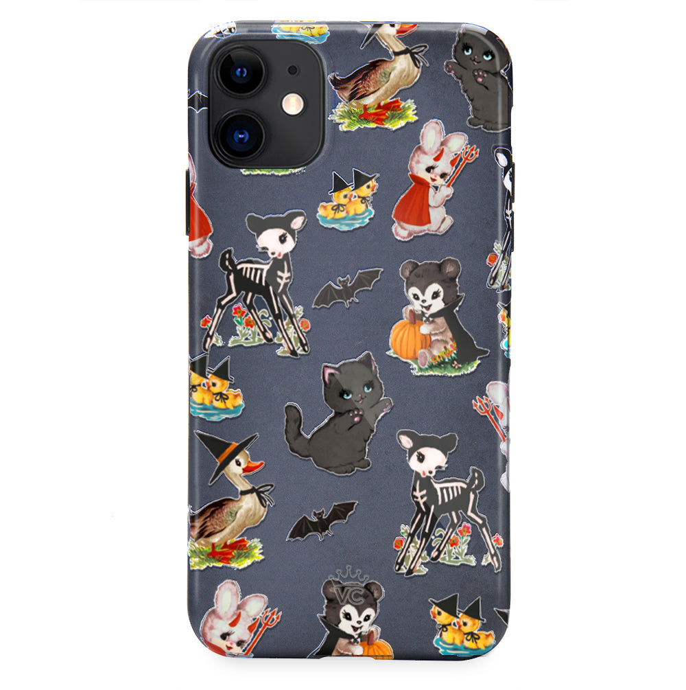 Spooky Baby Animals iPhone Case
