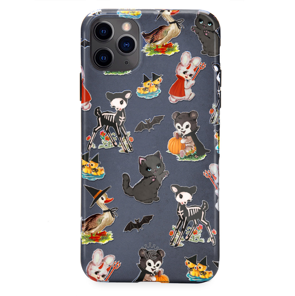 Spooky Baby Animals iPhone Case