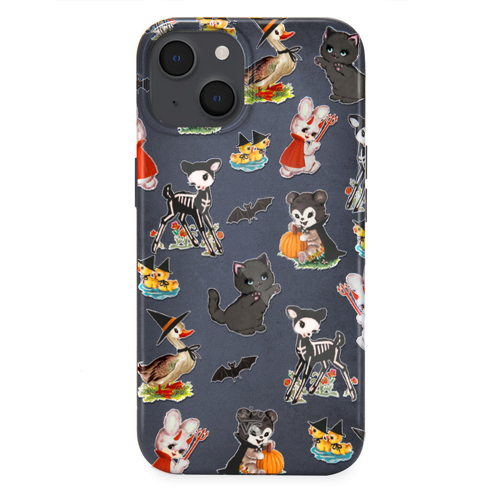 Spooky Baby Animals iPhone Case