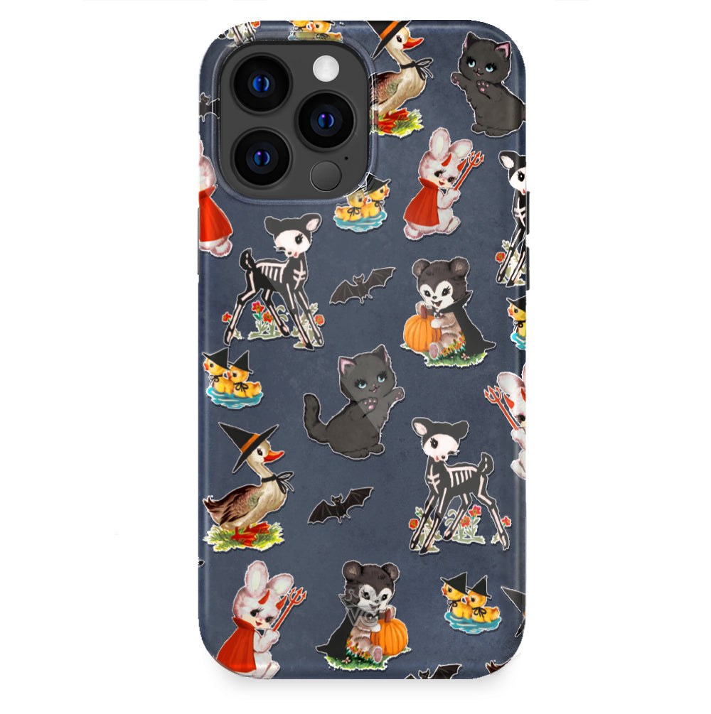 Spooky Baby Animals iPhone Case