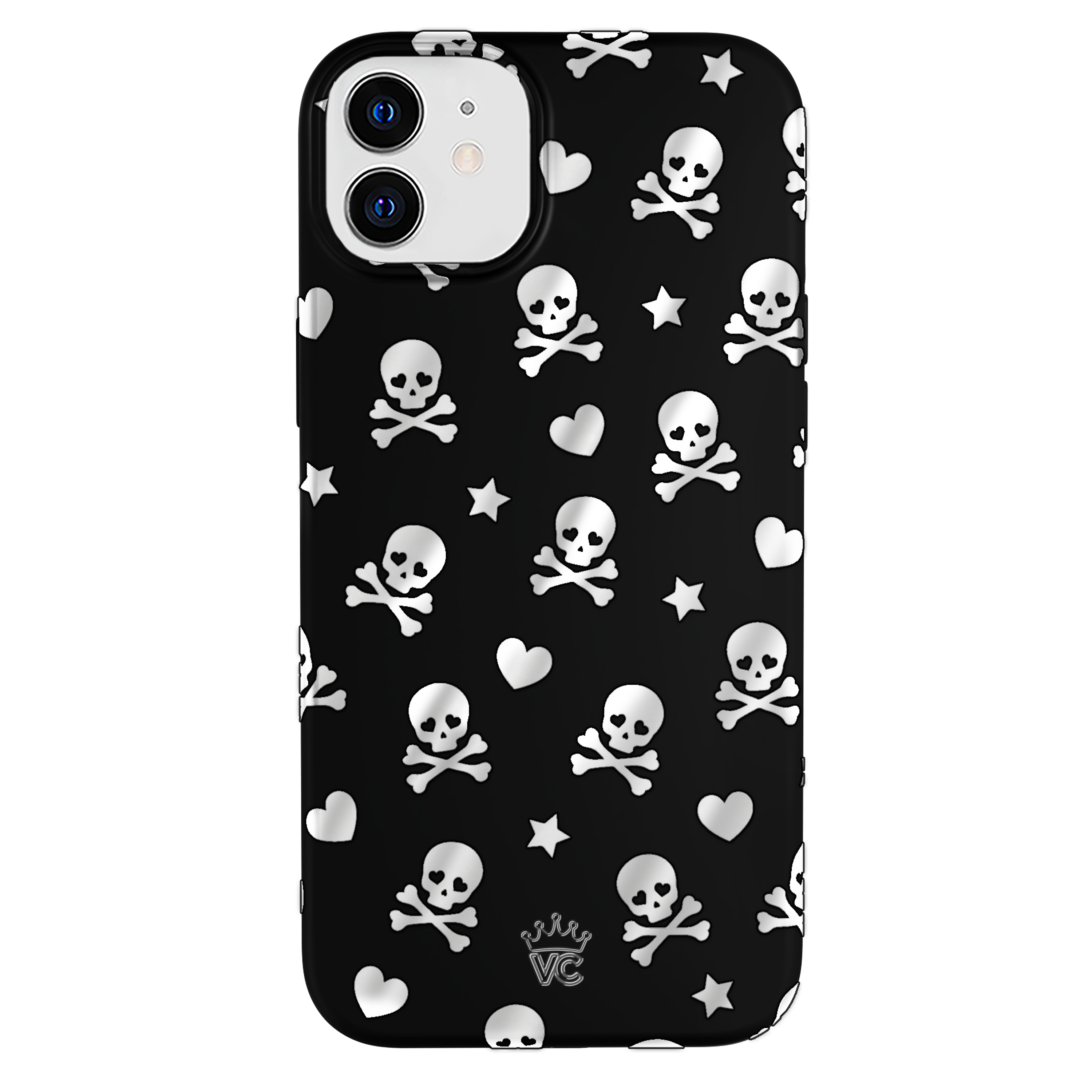 Chrome Skulls iPhone Case