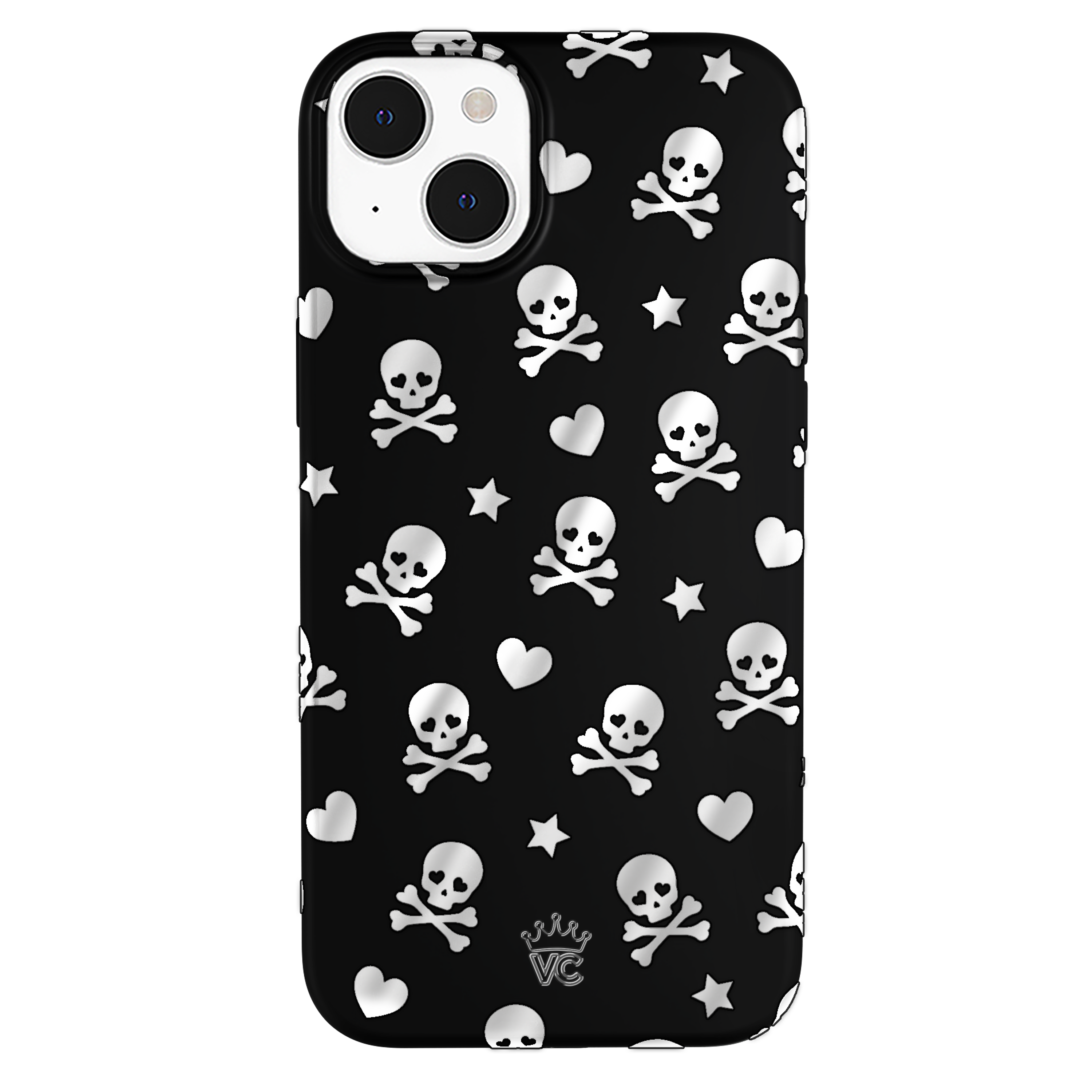 Chrome Skulls iPhone Case