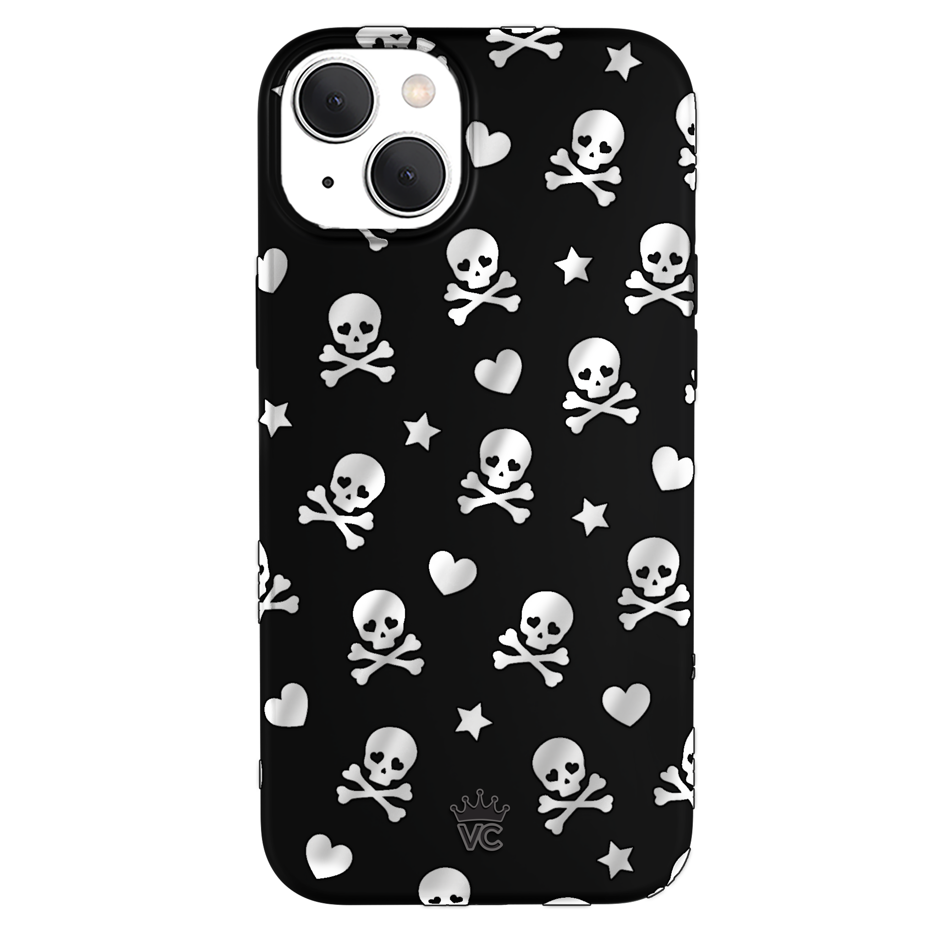 Chrome Skulls iPhone Case