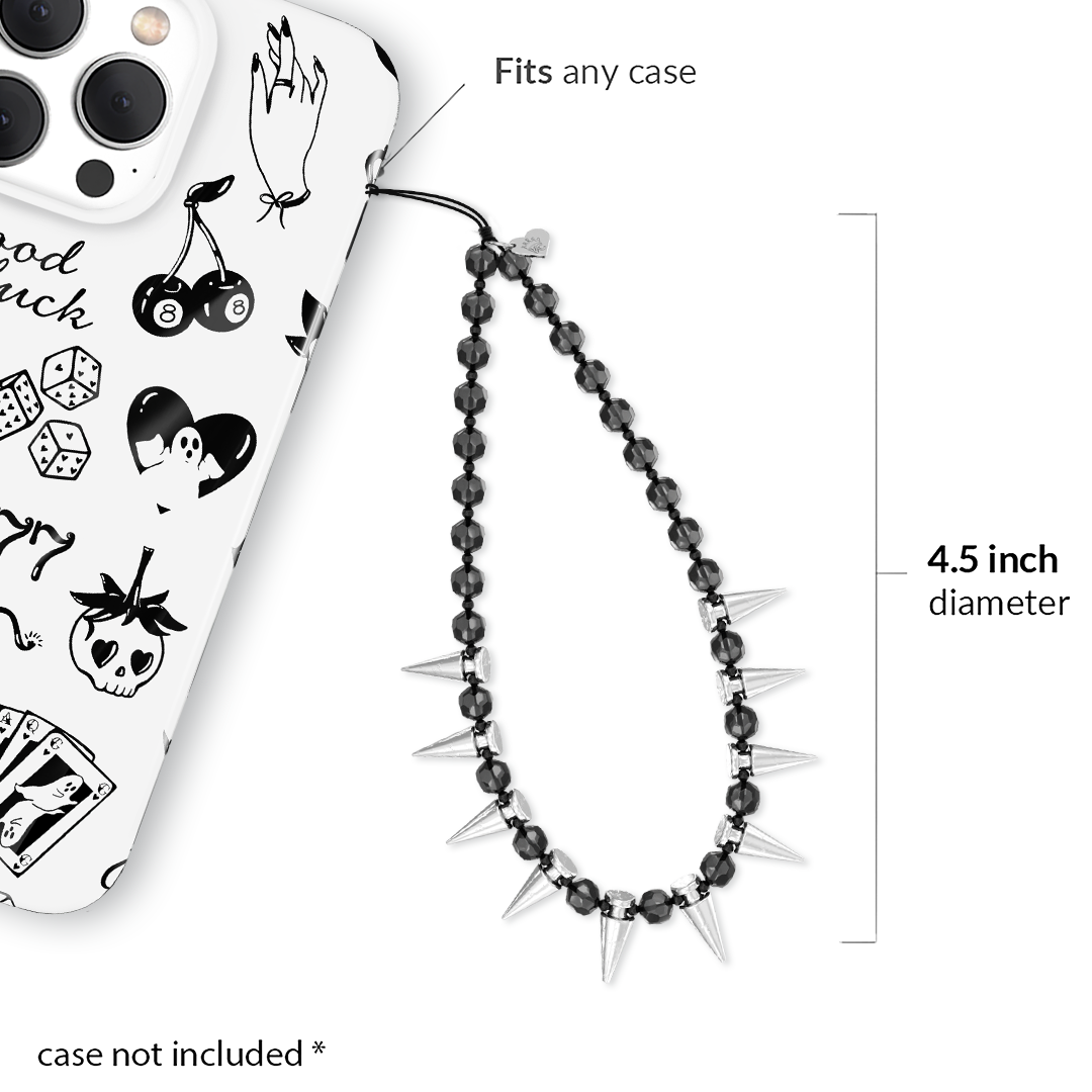 Studs & Spikes Phone Charm