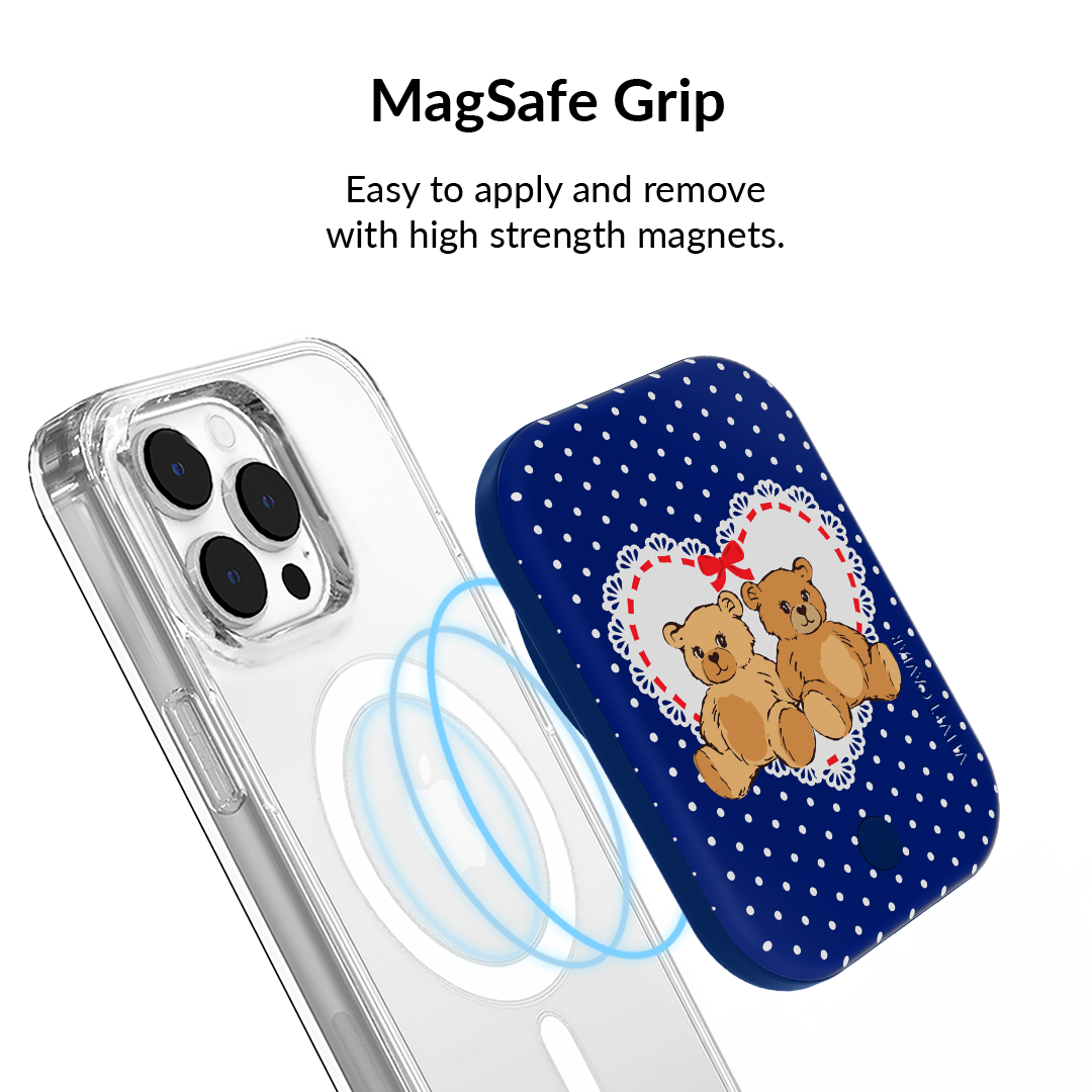 Winter Teddy Portable MagSafe Charger Power Pack