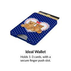 Winter Teddy MagSafe Wallet