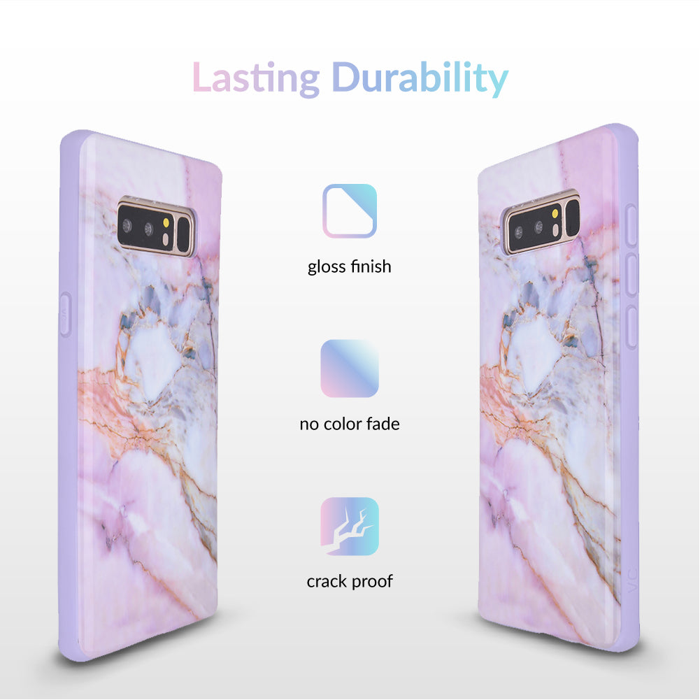 Violet Sky Marble Samsung Case