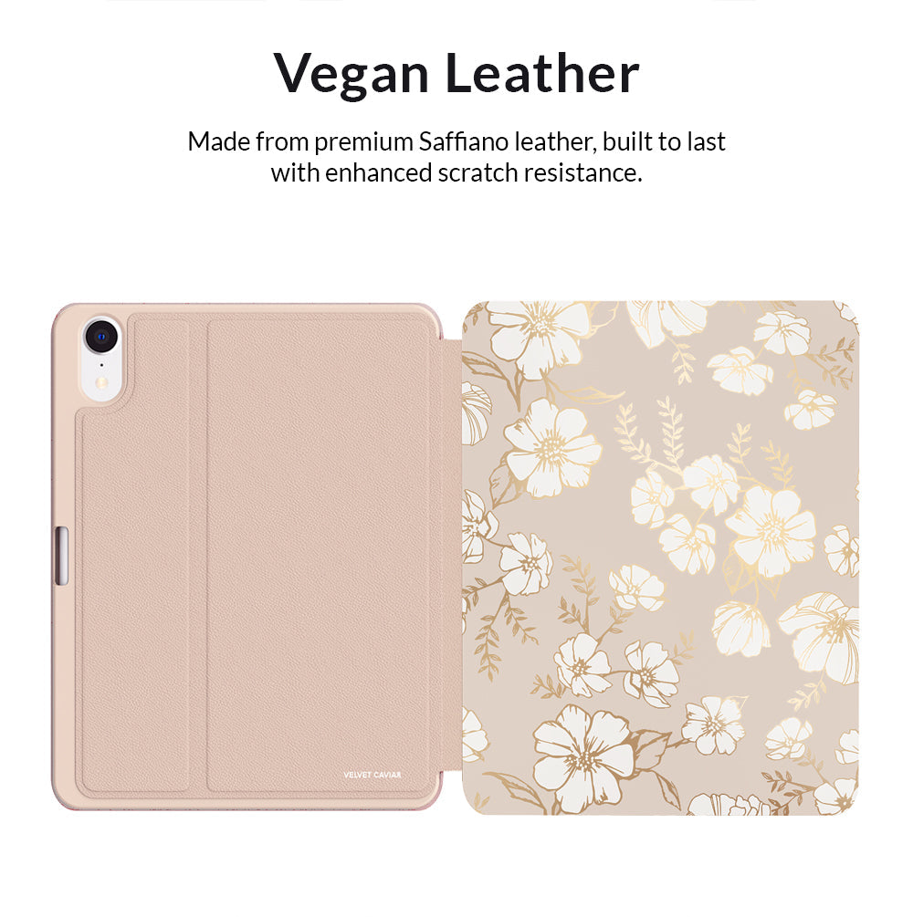 White Floral iPad Case 2.0